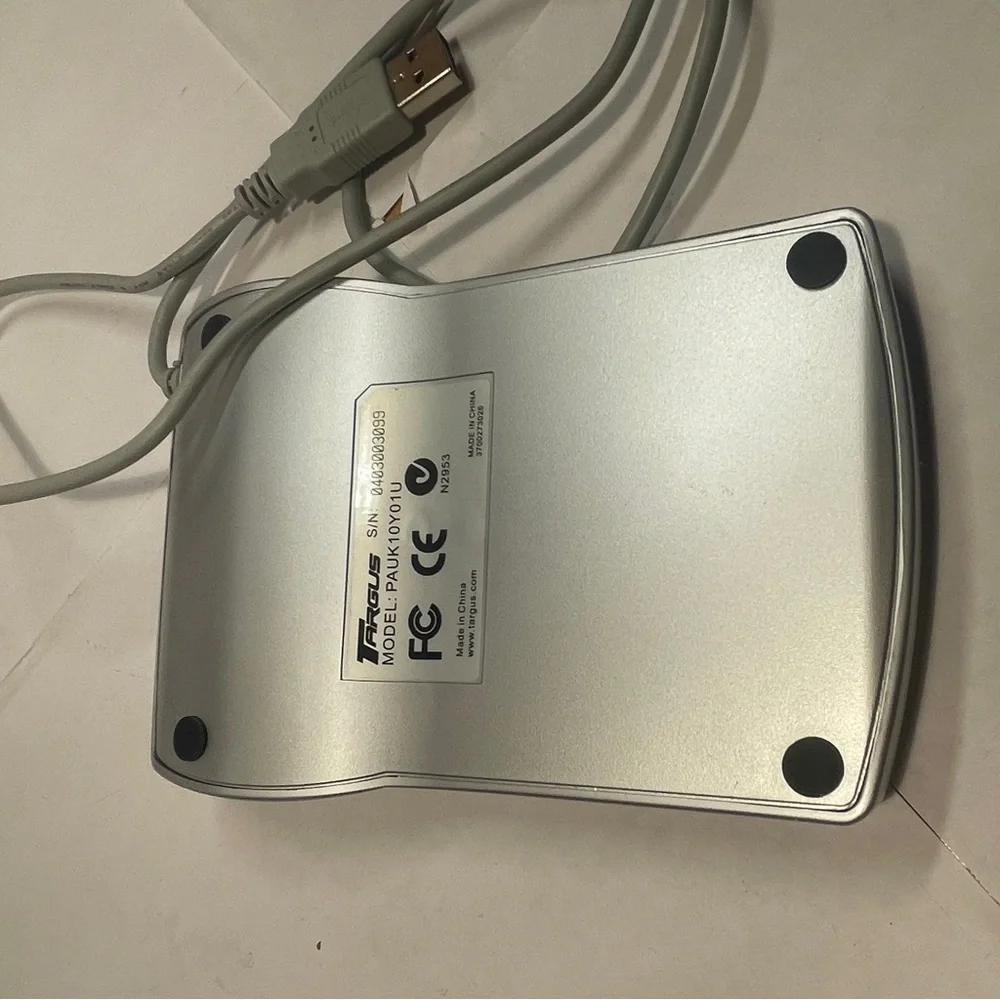 Targus Silver and Black USB Numeric Keypad